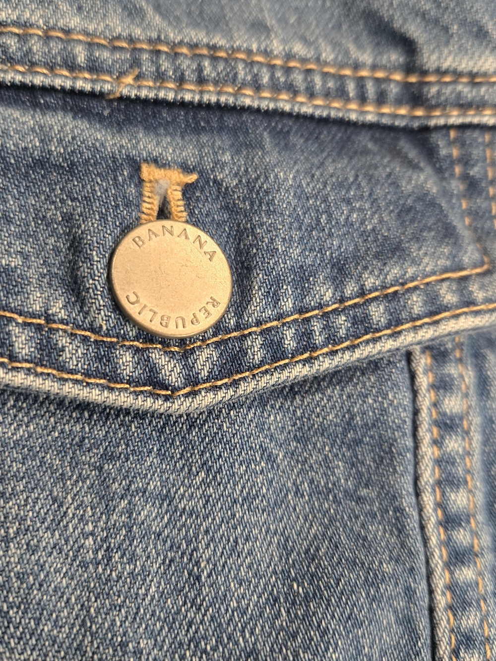 Banana Republic Classic Blue Denim Jacket - Picture 2 of 9